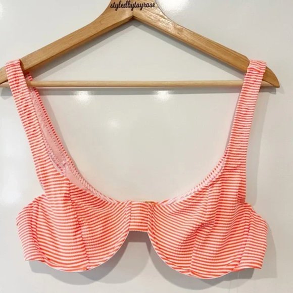 Urban Outfitters | NWT Seersucker Underwire Bikini Top - Picture 5 of 9